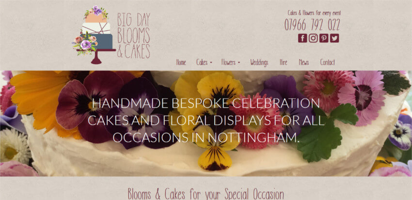 Big Day Blooms & Cakes