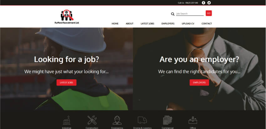 Rufford Recruitment Website