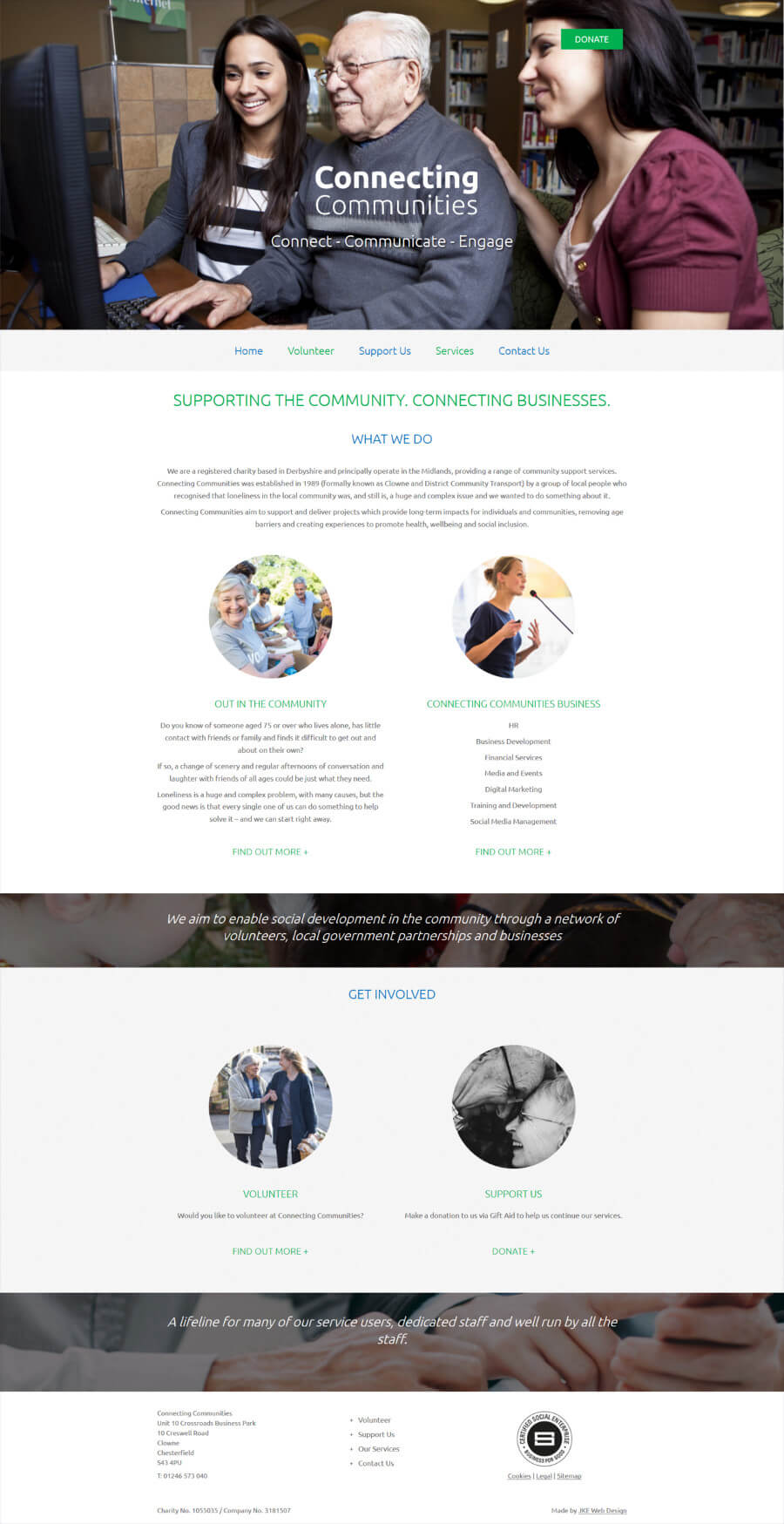 Connecting Communities website