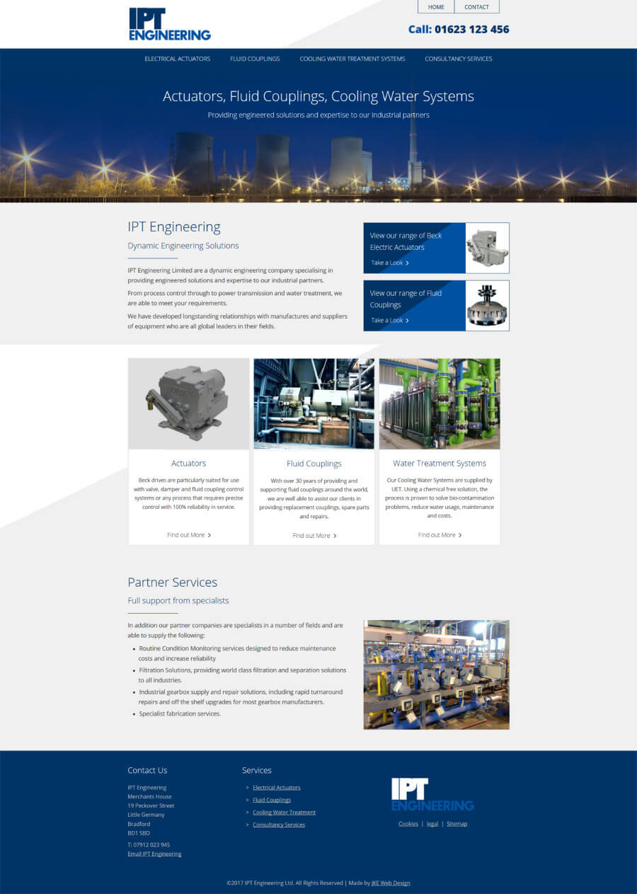 IPT Engineering website